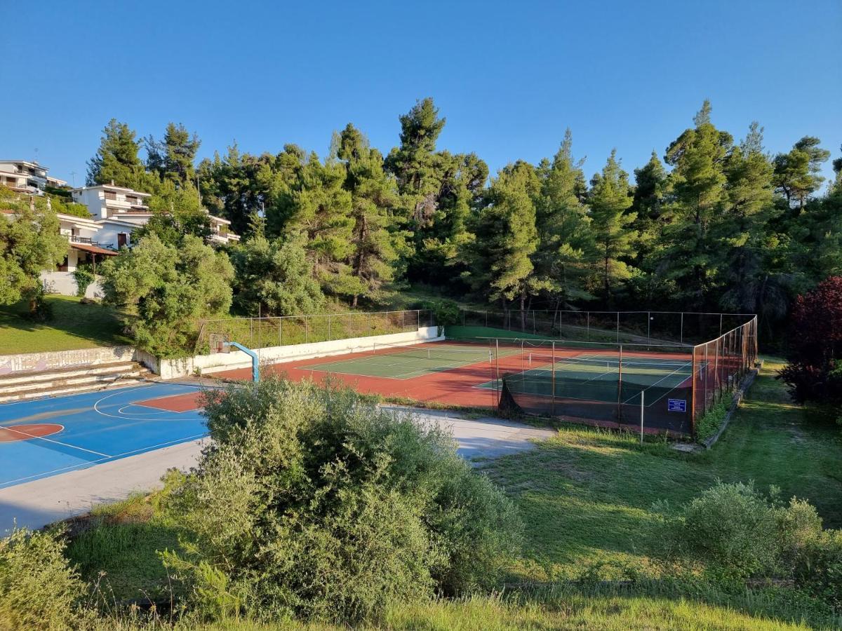 Beachfront Villa 100M From Sea For Up To 10 Guests Siviri Buitenkant foto