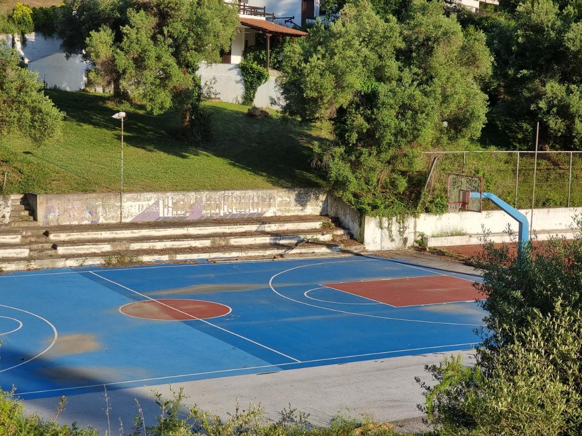 Beachfront Villa 100M From Sea For Up To 10 Guests Siviri Buitenkant foto