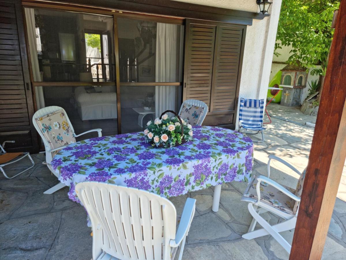 Beachfront Villa 100M From Sea For Up To 10 Guests Siviri Buitenkant foto